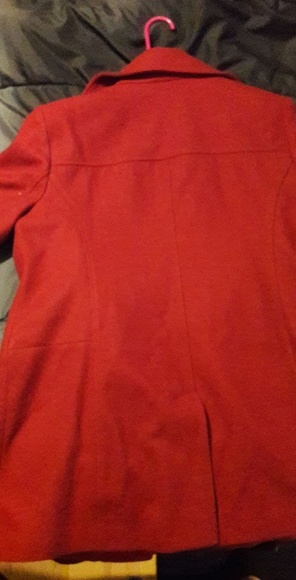 Red Michael Kors coat - Picture 3 of 4